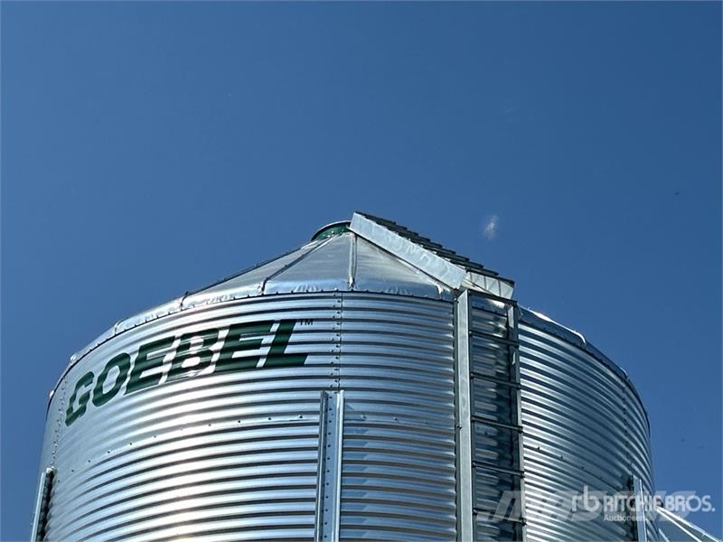 Goebel 8RP18-37-24 +/- 4900 bu 5 Ring Hopper Grain Bin Sonstige Ernte Verarbeitung und -lagerung