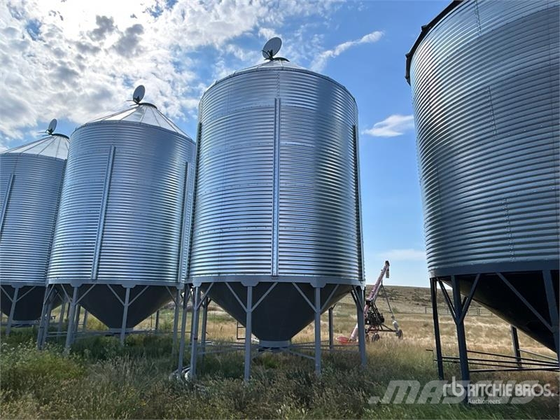 Goebel 8RP18-37-24 +/- 4900 bu 5 Ring Hopper Grain Bin Sonstige Ernte Verarbeitung und -lagerung