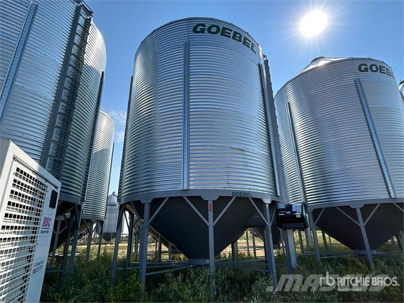 Goebel 8RP18-37-24 +/- 4900 bu 5 Ring Hopper Grain Bin Sonstige Ernte Verarbeitung und -lagerung