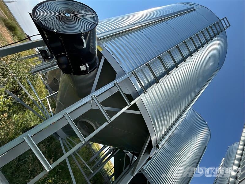 Goebel 8RP18-37-24 +/- 4900 bu 5 Ring Hopper Grain Bin Sonstige Ernte Verarbeitung und -lagerung