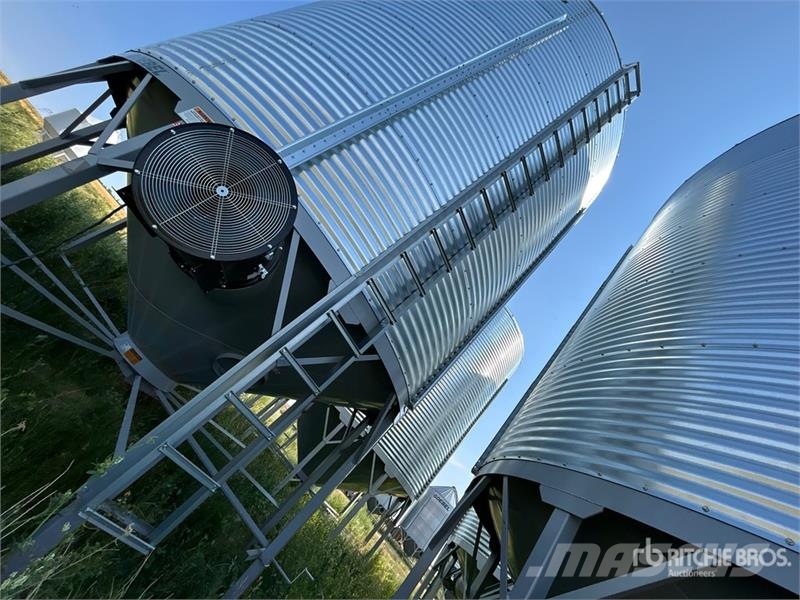 Goebel 8RP18-37-24 +/- 4900 bu 5 Ring Hopper Grain Bin Sonstige Ernte Verarbeitung und -lagerung