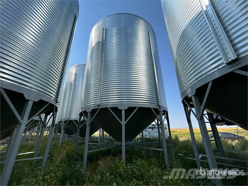 Goebel 8RP18-37-24 +/- 4900 bu 5 Ring Hopper Grain Bin Sonstige Ernte Verarbeitung und -lagerung