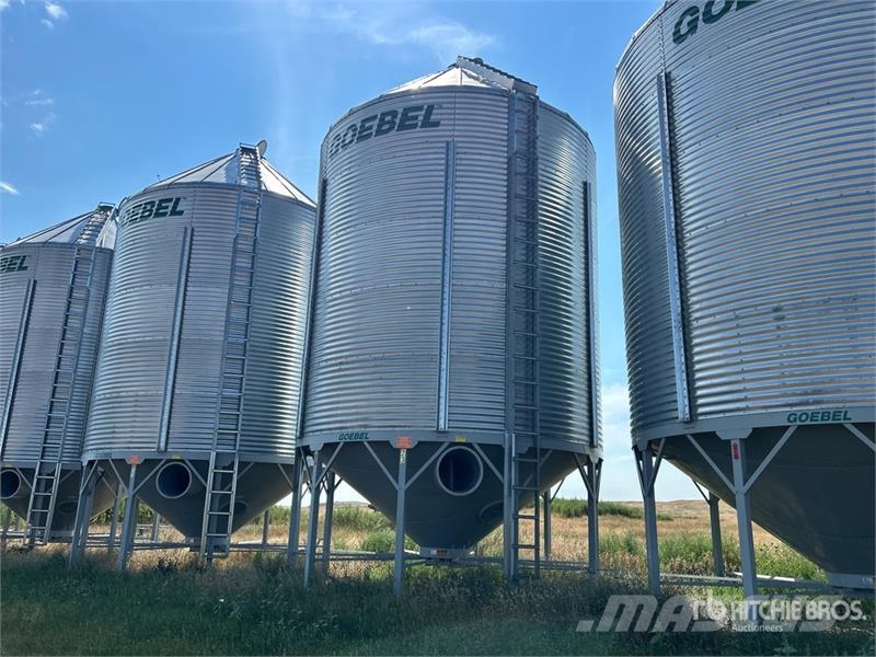 Goebel 8RP18-37-24 +/- 4900 bu 5 Ring Hopper Grain Bin Sonstige Ernte Verarbeitung und -lagerung