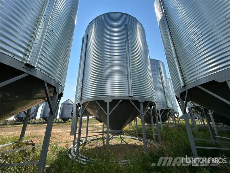 Goebel 8RP18-37-24 +/- 4900 bu 5 Ring Hopper Grain Bin Sonstige Ernte Verarbeitung und -lagerung