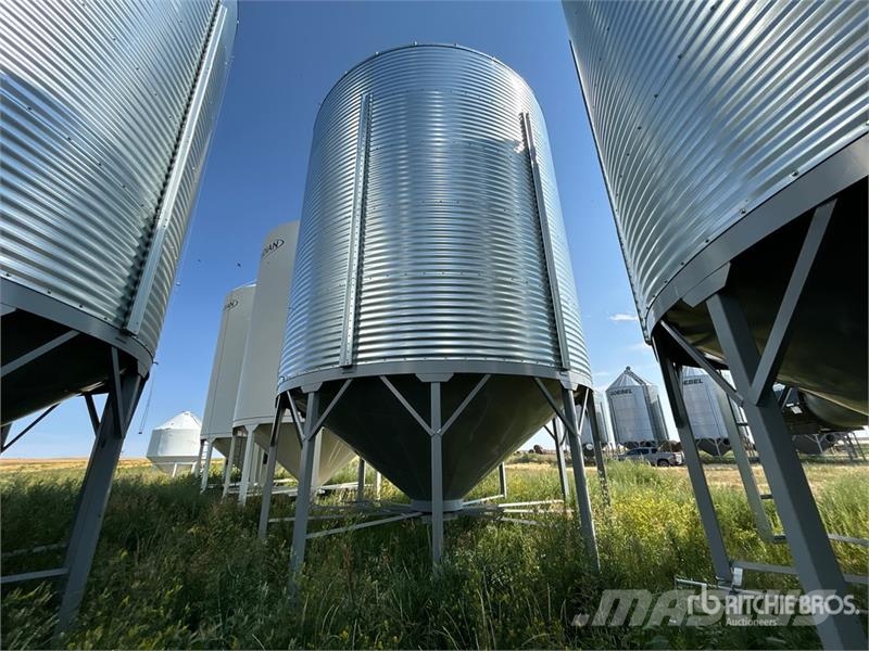 Goebel 8RP18-37-24 +/- 4900 bu 5 Ring Hopper Grain Bin Sonstige Ernte Verarbeitung und -lagerung