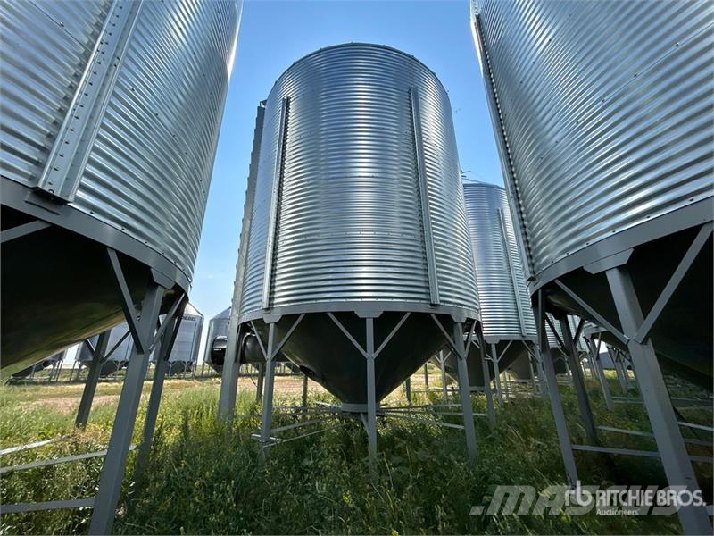 Goebel 8RP18-37-24 +/- 4900 bu 5 Ring Hopper Grain Bin Sonstige Ernte Verarbeitung und -lagerung