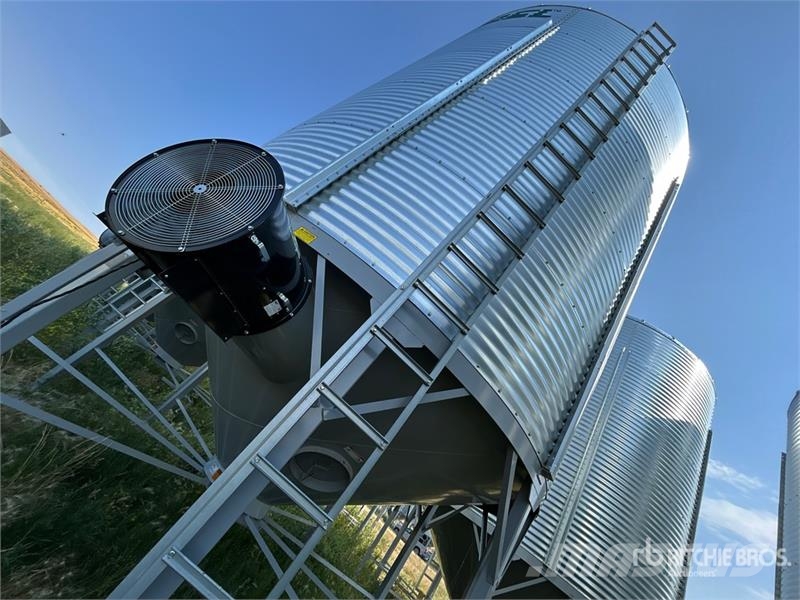Goebel 8RP18-37-24 +/- 4900 bu 5 Ring Hopper Grain Bin Sonstige Ernte Verarbeitung und -lagerung
