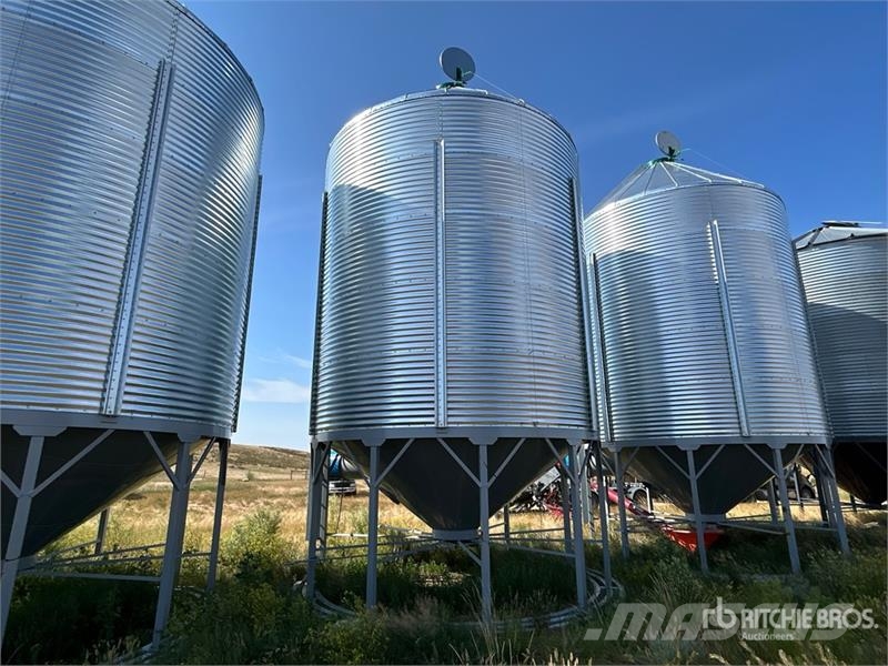 Goebel 8RP18-37-24 +/- 4900 bu 5 Ring Hopper Grain Bin Sonstige Ernte Verarbeitung und -lagerung