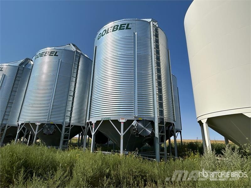 Goebel 8RP18-37-24 +/- 4900 bu 5 Ring Hopper Grain Bin Sonstige Ernte Verarbeitung und -lagerung