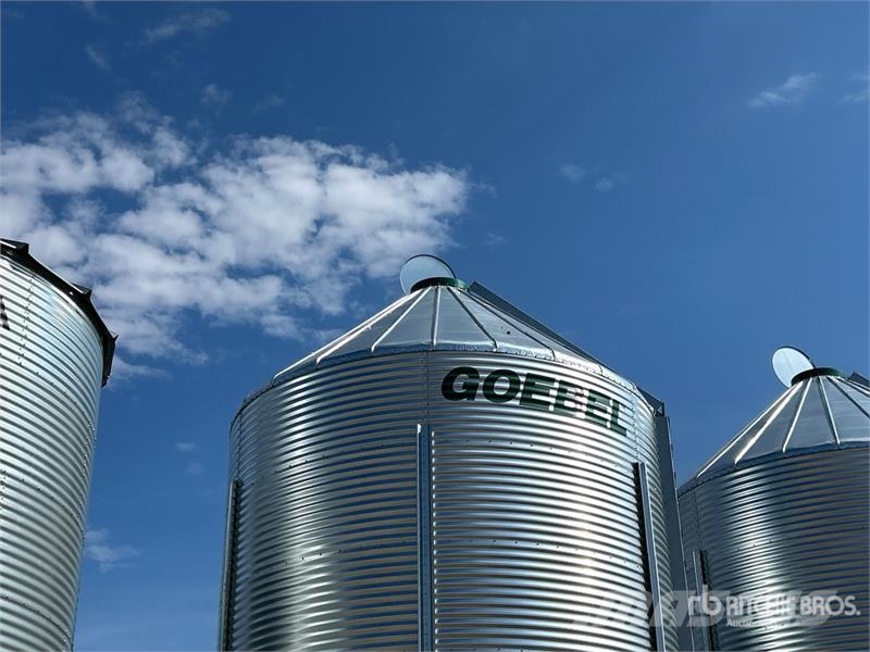 Goebel 8RP18-37-24 +/- 4900 bu 5 Ring Hopper Grain Bin Sonstige Ernte Verarbeitung und -lagerung