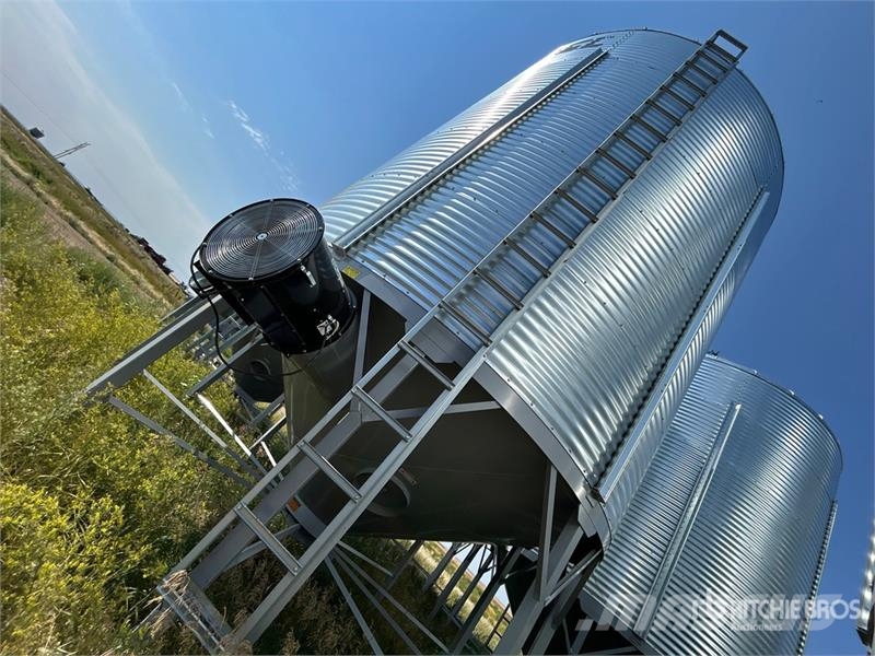 Goebel 8RP18-37-24 +/- 4900 bu 5 Ring Hopper Grain Bin Sonstige Ernte Verarbeitung und -lagerung
