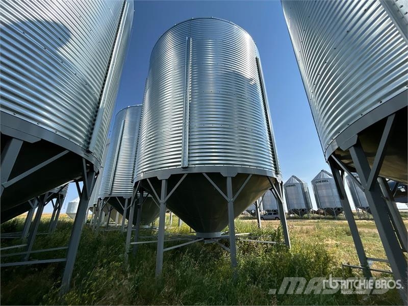 Goebel 8RP18-37-24 +/- 4900 bu 5 Ring Hopper Grain Bin Sonstige Ernte Verarbeitung und -lagerung