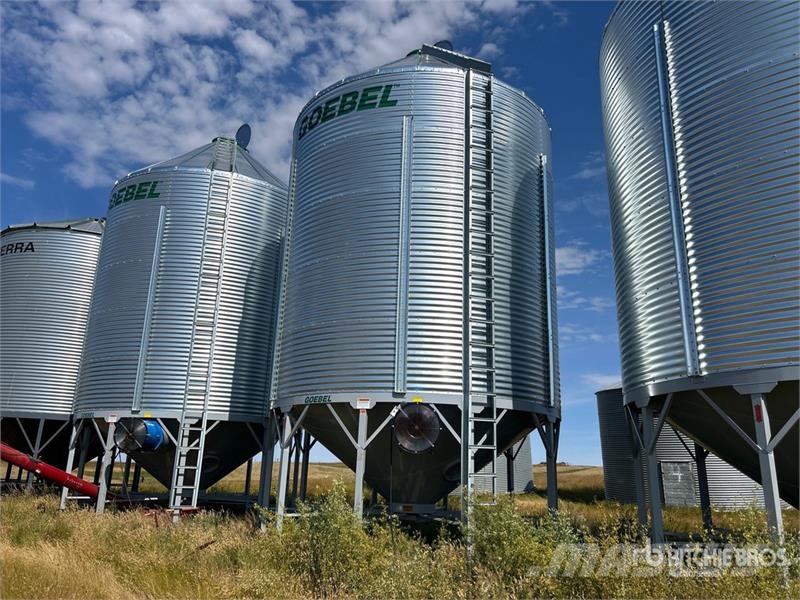Goebel 8RP18-37-24 +/- 4900 bu 5 Ring Hopper Grain Bin Sonstige Ernte Verarbeitung und -lagerung