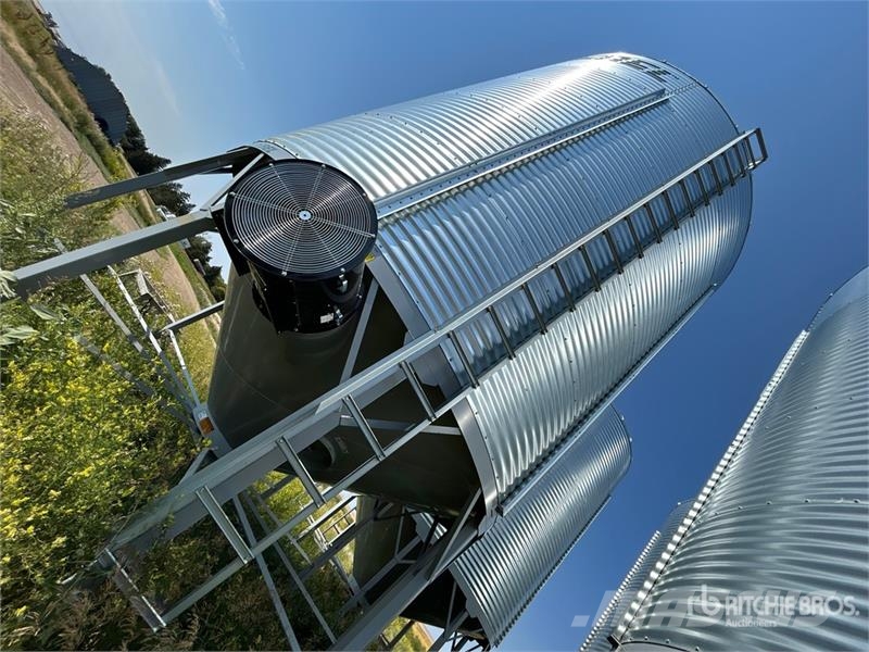 Goebel 8RP18-37-24 +/- 4900 bu 5 Ring Hopper Grain Bin Sonstige Ernte Verarbeitung und -lagerung