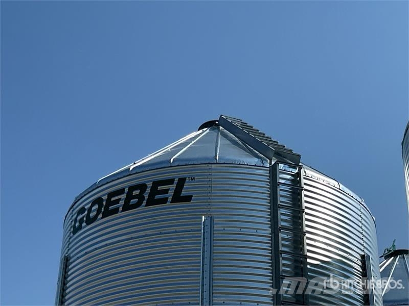 Goebel 8RP18-37-24 +/- 4900 bu 5 Ring Hopper Grain Bin Sonstige Ernte Verarbeitung und -lagerung