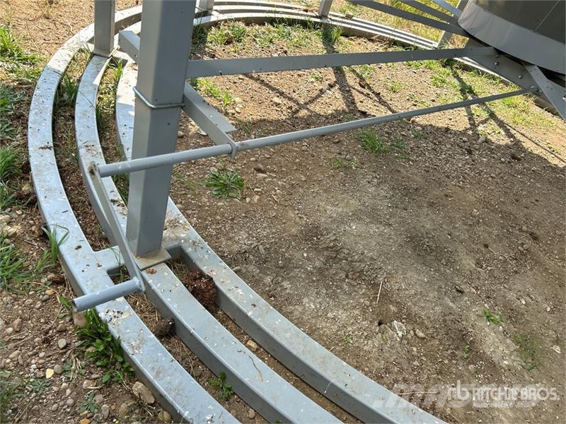 Goebel 8RP18-37-24 +/- 4900 bu 5 Ring Hopper Grain Bin Sonstige Ernte Verarbeitung und -lagerung