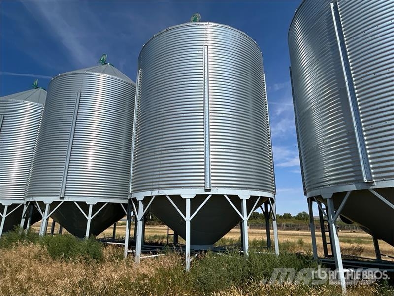 Goebel 8RP18-37-24 +/- 4900 bu 5 Ring Hopper Grain Bin Sonstige Ernte Verarbeitung und -lagerung