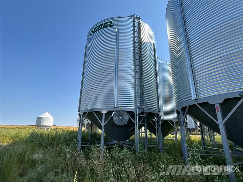 Goebel 8RP18-37-24 +/- 4900 bu 5 Ring Hopper Grain Bin Sonstige Ernte Verarbeitung und -lagerung