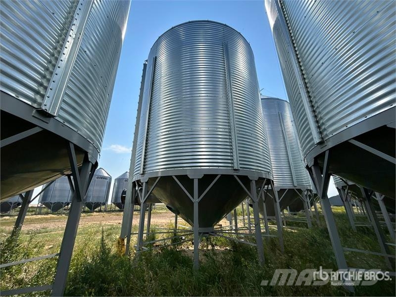 Goebel 8RP18-37-24 +/- 4900 bu 5 Ring Hopper Grain Bin Sonstige Ernte Verarbeitung und -lagerung