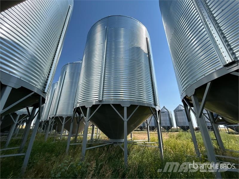 Goebel 8RP18-37-24 +/- 4900 bu 5 Ring Hopper Grain Bin Sonstige Ernte Verarbeitung und -lagerung