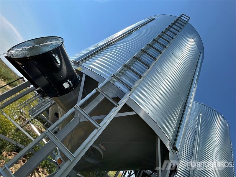 Goebel 8RP18-37-24 +/- 4900 bu 5 Ring Hopper Grain Bin Sonstige Ernte Verarbeitung und -lagerung