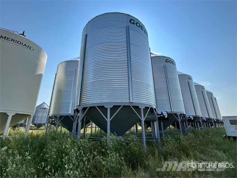 Goebel 8RP18-37-24 +/- 4900 bu 5 Ring Hopper Grain Bin Sonstige Ernte Verarbeitung und -lagerung