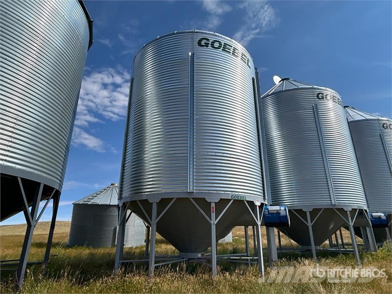 Goebel 8RP18-37-24 +/- 4900 bu 5 Ring Hopper Grain Bin Sonstige Ernte Verarbeitung und -lagerung