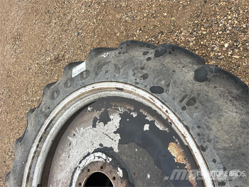 Goodyear of (4) Goodyear 320/85R38 Tires Roti