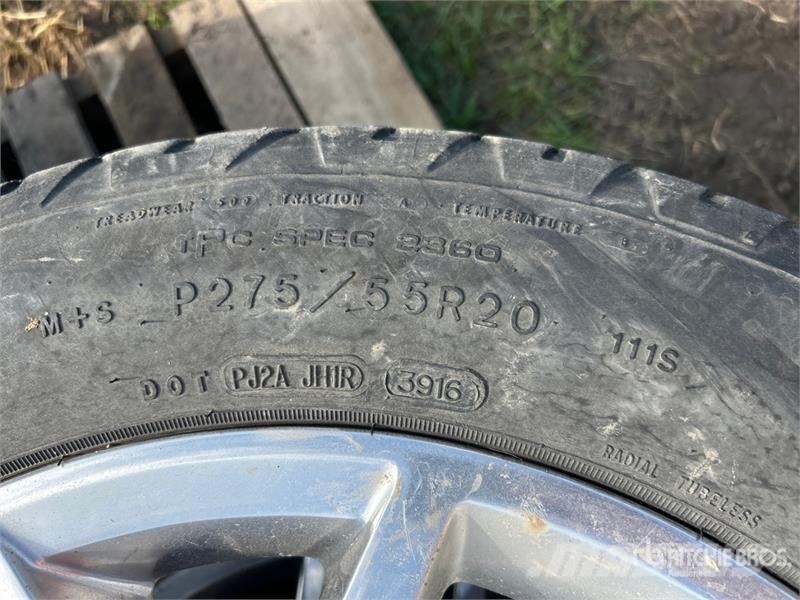 Goodyear of (4) Goodyear Wrangler 275/55R20 Tires 輪胎、車輪和輪圈