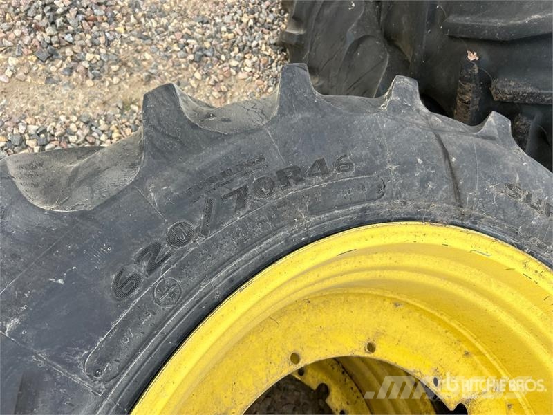 Goodyear of (4) Goodyear DT820 620/70R46 Tires 輪胎、車輪和輪圈