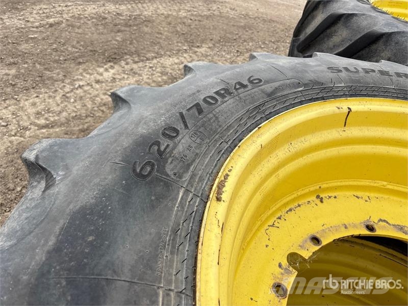 Goodyear of (4) Goodyear 620/70R46 Tires Tyres, wheels and rims