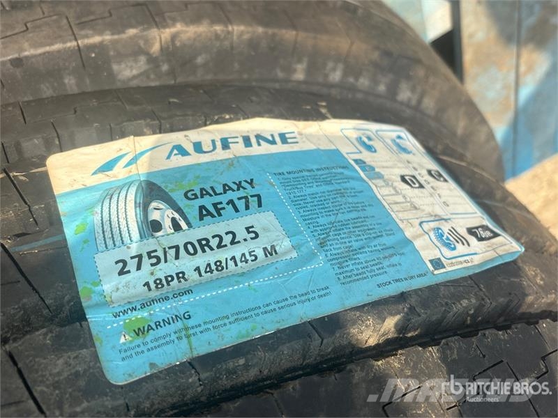 Goodyear of (4) Goodyear 275/70R22.5 Tires (Unused) Llantas