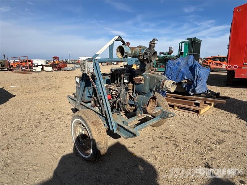 Gorman-Rupp 14A2TS2 S/G Trailer-Mounted Water Pump Wasserpumpen