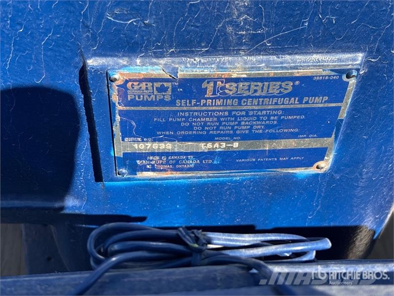 Gorman-Rupp 6 In. Centrifugal Skid Mounted Pump Pompa de apa