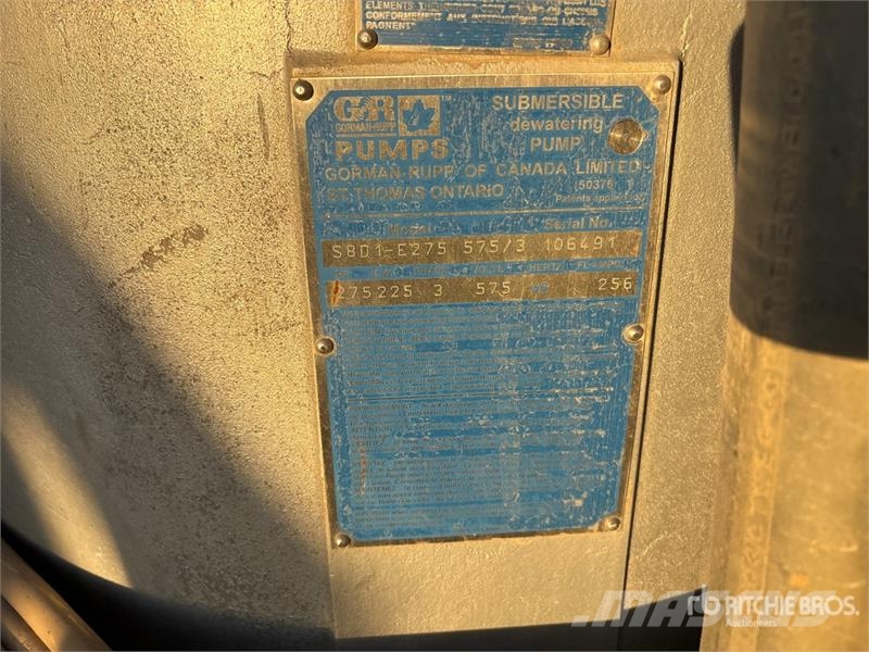 Gorman-Rupp S8D1-E275 Electric Submersible Water Pump Other components