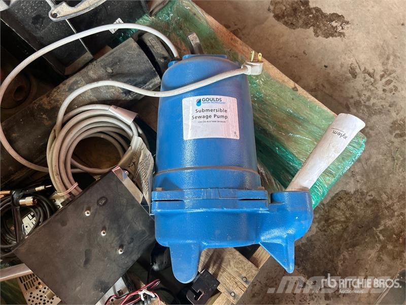 Goulds Submersible Sewage Pump, Hoses, Fittings & Ďalšie komponenty