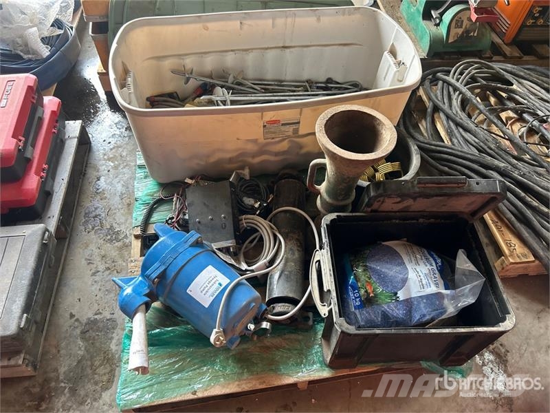 Goulds Submersible Sewage Pump, Hoses, Fittings & Ďalšie komponenty