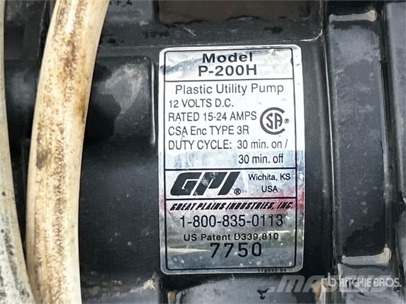 GPI P-200H Chemical Pump Pumpen und Mischer