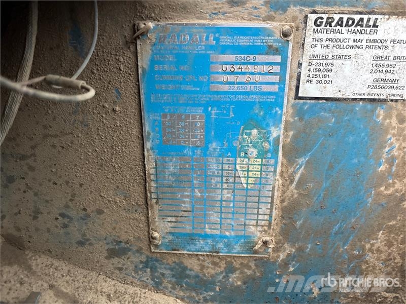 Gradall 534C9 Teleskoplader
