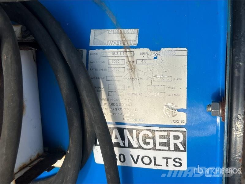 Grain Guard 18311 3 hp Aeration Fan Grain dryers