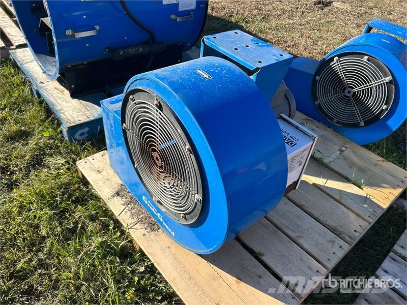  Grain Guard FC-13-3-1-1 3 hp Aeration Fan Sušičky zrnín a obilnín