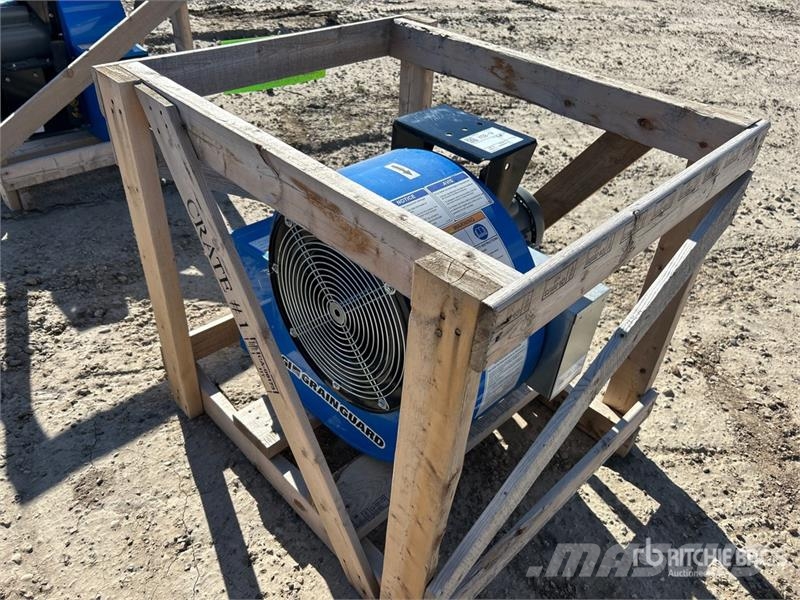  Grain Guard GGF-80311B 3 hp High Speed Aeration Fa 穀物乾燥機