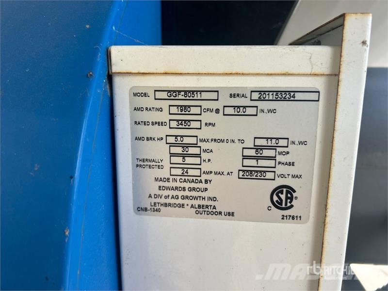  Grain Guard GGF-80511 Aeration Fan Зерносушки