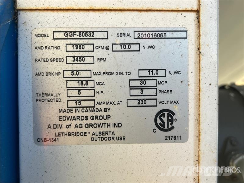 Grain Guard GGF-80532 Aeration Fan Getreidetrocknung
