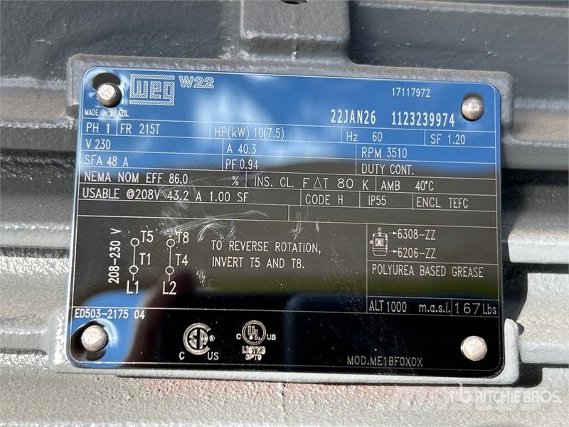 Grain Guard GGF-81011A 10 hp High Speed Aeration F Getreidetrocknung