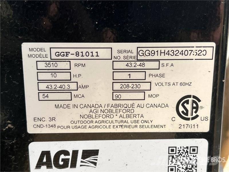 Grain Guard GGF-81011A 10 hp High Speed Aeration F Getreidetrocknung