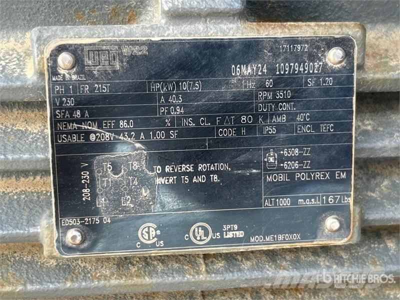 Grain Guard GGF-81011A 10 hp High Speed Aeration F Getreidetrocknung