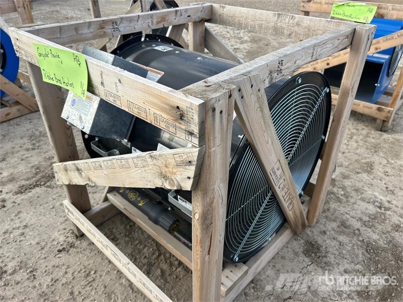  Grain Guard GGI-80511A 5 hp In-Line Aeration Fan Зерносушки
