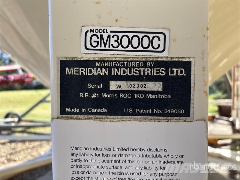  Grain Max GM3000C +/- 3000 bu 3 Ring Smooth Wall H وحدات / آلات معالجة المحاصيل وتخزينها - أخرى