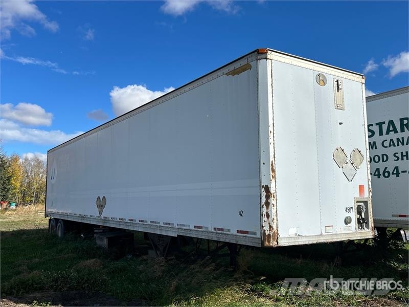 Great Dane 42 ft T/A Construction Van Trailer مقطورات ذات هيكل صندوقي